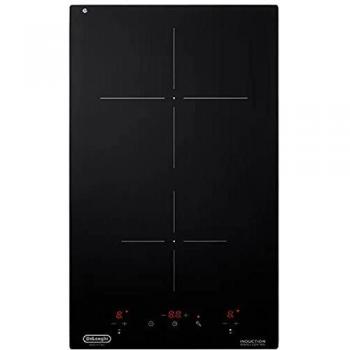 Piano de Cocina a Inducción De'Longhi PIN 32, 2 Zonas, 30 cm, Negro