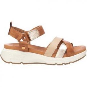 Sandalias de cuña para mujer Carmela en color marrón