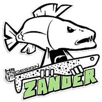 Dealer Sticker Zander 30x26 Accesorios, Adultos Unisex, Multicolor
