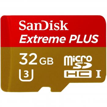 SanDisk SDSQXSG-032G-GN6MA Extreme PLUS - Tarjeta de memoria MicroSDHC de 32 GB