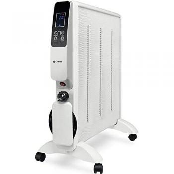 Radiador de Mica Grunkel RMC2000DG 2000W Digital Blanco Gris