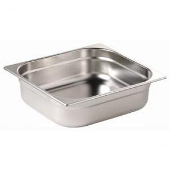 Bandeja Gastronorm 1/2 Vogue K906 de Acero Inoxidable 1.2L, Profundidad 20mm