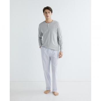 Pijama hombre Emidio Tucci camiseta con pantalón tejido