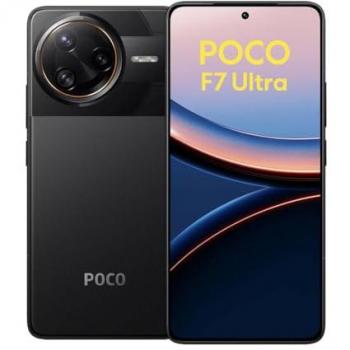 Smartphone POCO F7 Ultra 5G Negro 16 GB RAM + 512 GB almacenamiento, pantalla AMOLED de 6.67, Snapdragon® 8 Elite, batería de 5300 mAh y carga rápida de 120W