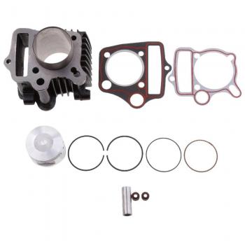 Sharplace Cilindro Pistón Juntas Kit Herramienta de Motor Piezas para HONDA C50 CRF50 70 90 Big Bore 50mm 100cc