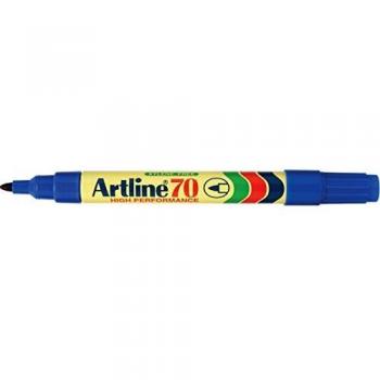 Rotulador Artline Marcador Permanente EK-70 Azul