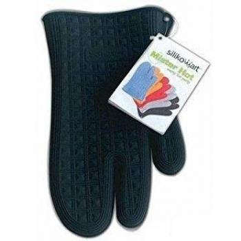 Silikomart ACC073 Mister Hot Guante de Silicona 274x167 h 20 mm, Negro, 6