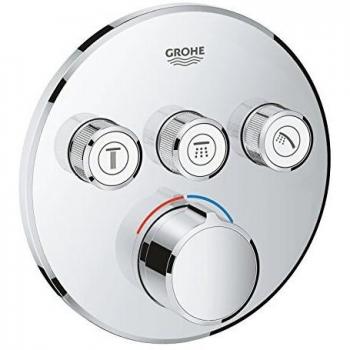 Grohe 29146000 -SmartControl Empotrado Mezclador Redondo con 3 salidas Independientes