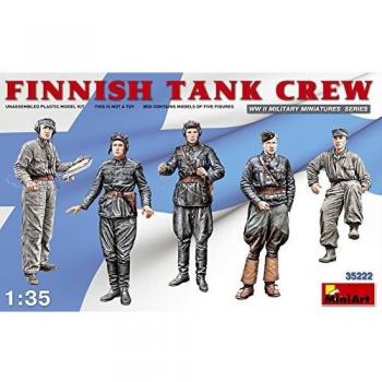 Miniart 135 Finnish Tank Crew # 35222