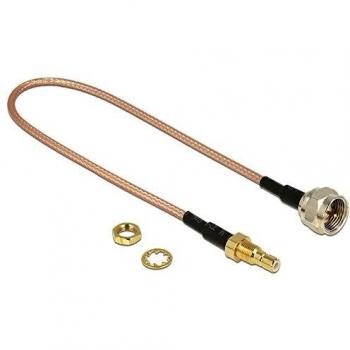 Cable de antena RG-316 25 cm con conector F macho a conector SMB hembra para instalación