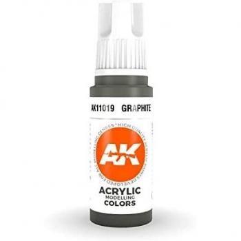 Pintura Acrílica Graphite 17ml AK 3ra Generación