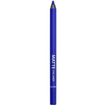 Gosh Copenhagen Matte Eye Liner - 008 Crazy Blue, Unisex Eyeliner, 1.2g