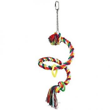 Trixie Spiral Rope Bird Perch, 21 mm x 50 cm