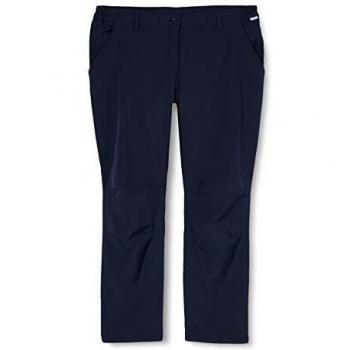 Regatta Women's Fenton Softshell Walking Trousers, Water Repellent, Navy, Size: 10S