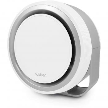 Purificador de aire Avidsen Clair-M1 240V con tecnología Nano E2F, 3 velocidades regulables, color blanco/gris, para espacios de hasta 20 m²