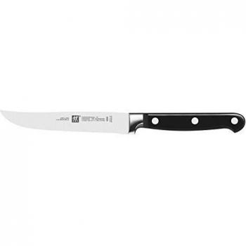Zwilling PROFESSIONAL S - Cuchillo chuletero con hoja forjada de una única pieza Sigmaforge, acero inoxidable, 120 mm