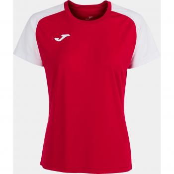 Joma Academy IV Women's Short Sleeve Football Jersey Red White