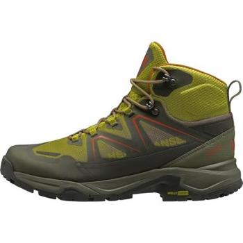 Helly Hansen Men's Cascade Mid HT Hiking Boots - Green, Size 42