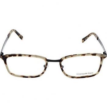 Ermenegildo Zegna Brillengestelle EZ5047 Monturas de gafas, Beige, 55.0 para Hombre