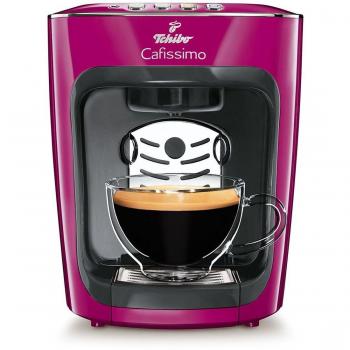 Tchibo Cafissimo - Minicafetera de cápsulas rosa