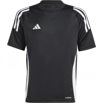 Camiseta Adidas Tiro24 Negro/Blanco