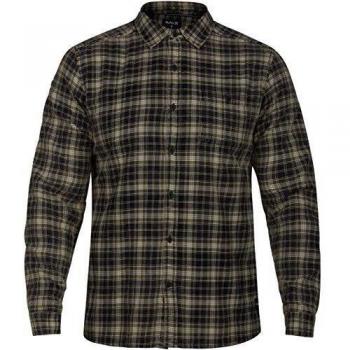 Hurley B Ranger Woven Top L/S Camisa, Niños, Black, XS
