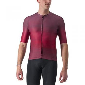 Maillot Castelli Aero Race 6.0 Manga Corta Burdeos L
