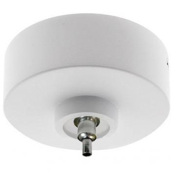 Florón redondo blanco LEDBOX 75mm 3mm