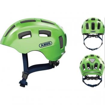 Abus Youn-I 2.0 Youth Helmet - Sparkling Green / 48cm - 54cm