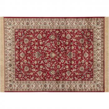 Alfombra moderna Farshian Hereke roja 190x140 cm