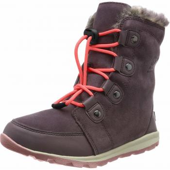 Sorel Youth Whitney Suede, Botas para Niñas, Morado