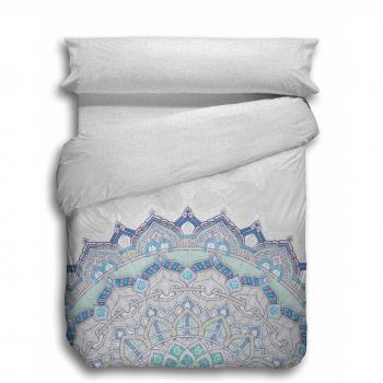Stilia Set Nórdica 3 Piezas, Juego Edredón + Funda De Almohada + Sábana Bajera Ajustable, Amy