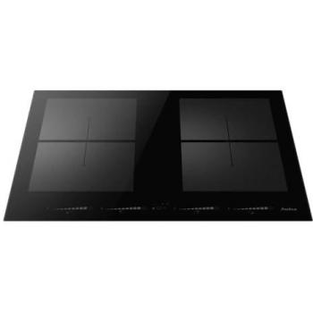 Placa de inducción Amica PIH6544PHTS4UN 2.0 negra 52 cm 7400 W con 4 zonas de cocción
