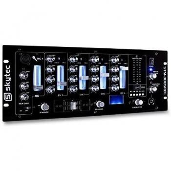 Skytec STM-3005REC Mezclador de 4 canales EQ MP3 Grabacion