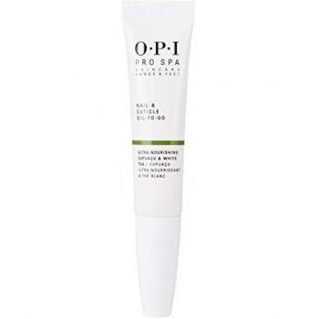 OPI Pro Spa Nail & Cuticle Oil To Go 7.5ml - Deeply nourishing and hydrating oil for nails and cuticles, designed to protect and strengthen, convenient travel size (7.5ml)
