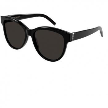 Saint Laurent SL M107 Women's Sunglasses - Black, Cat Eye, UV Protection