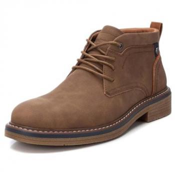 Botines Refresh Hombre Cordones Suela Goma Color Marrón Talla 45