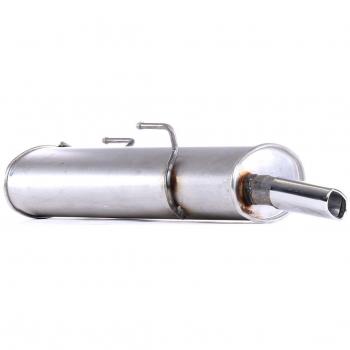 Silenciador trasero MTS 01.96340 para PEUGEOT 206 (2A/C, 2D, 2E/K) - Final de escape, reducción de ruido