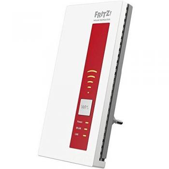 AVM FRITZ!WLAN Repeater 1750E International - Repetidor/Extensor WiFi AC+N, banda dual