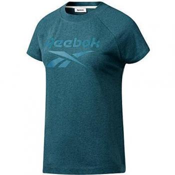 Reebok Te Texture Logo tee Camiseta, Mujer, heteme, S