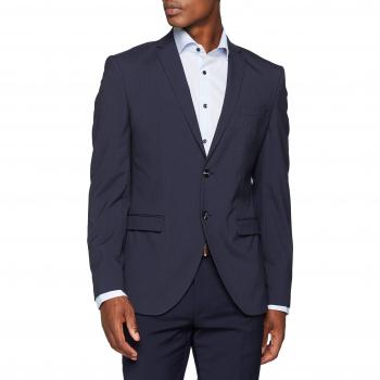 SELECTED HOMME Slhslim-mylologan Stripe BLZ B Noos Chaqueta de Traje, Azul
