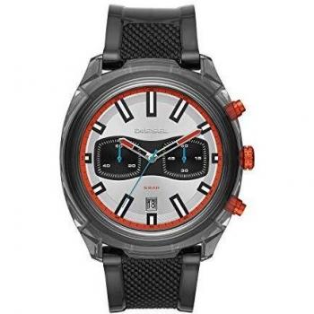 Diesel Mens Chronograph Quartz Watch with PU Strap DZ4509