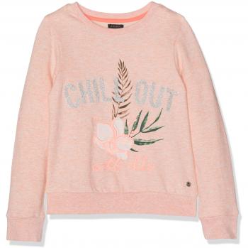 IKKS Sweat Rose Poudre Orchidee, Sudadera para Niñas, 32, 8 años
