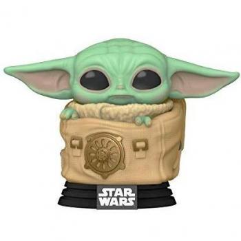 Funko- Pop Star Wars The Mandalorian-Child w/Bag Figura coleccionable, Multicolor