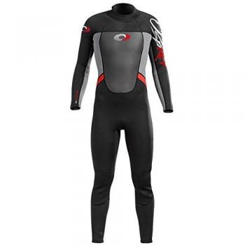 Osprey.–.Traje de neopreno largo invierno el origen del hombre negro/rojo, hombre, color negro/ rojo, tamaño Small/5/4 mm