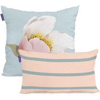 Funda de cojín Spring Blossom HAPPYFRIDAY 50x50 + 50x30 cm