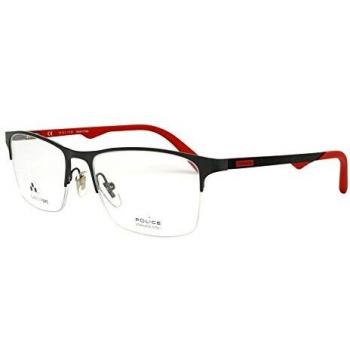 Police - Montura de gafas - para hombre Gris Matt Grau - Rot 52