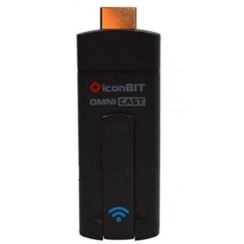 iconBIT Omnicast - Cliente de streaming para TV, negro