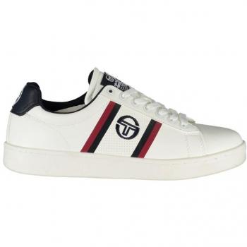 Sergio Tacchini Classic White Sneakers with Contrasting Accents - EU43/US10