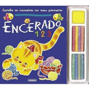Escribo os números no meu primeiro encerado